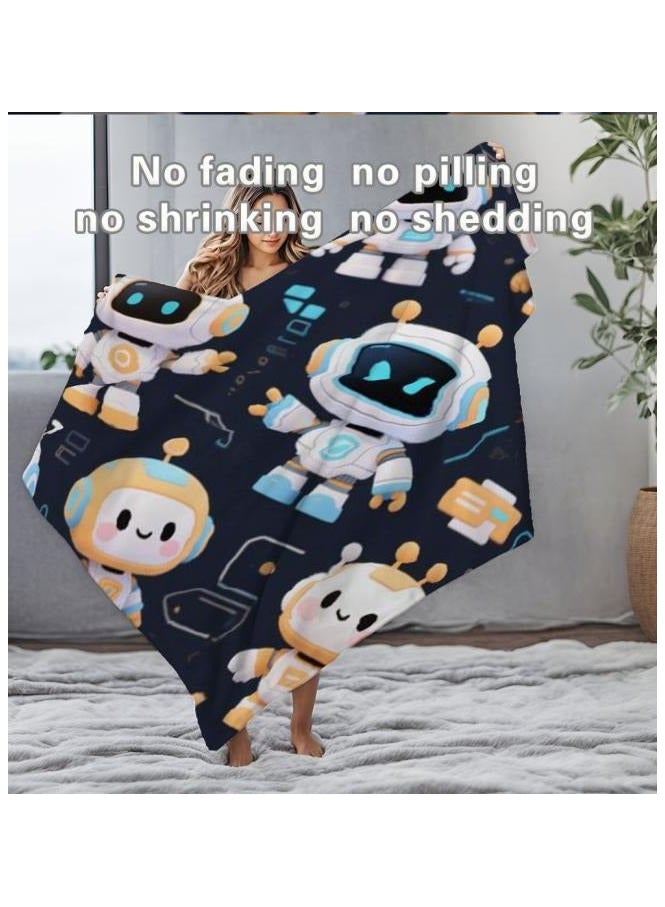 general Flannel thin blanket (warm and comfortable, suitable for sleep, gaming, dust removal and sandproof) 150cm*200cm - 337 - Image 1