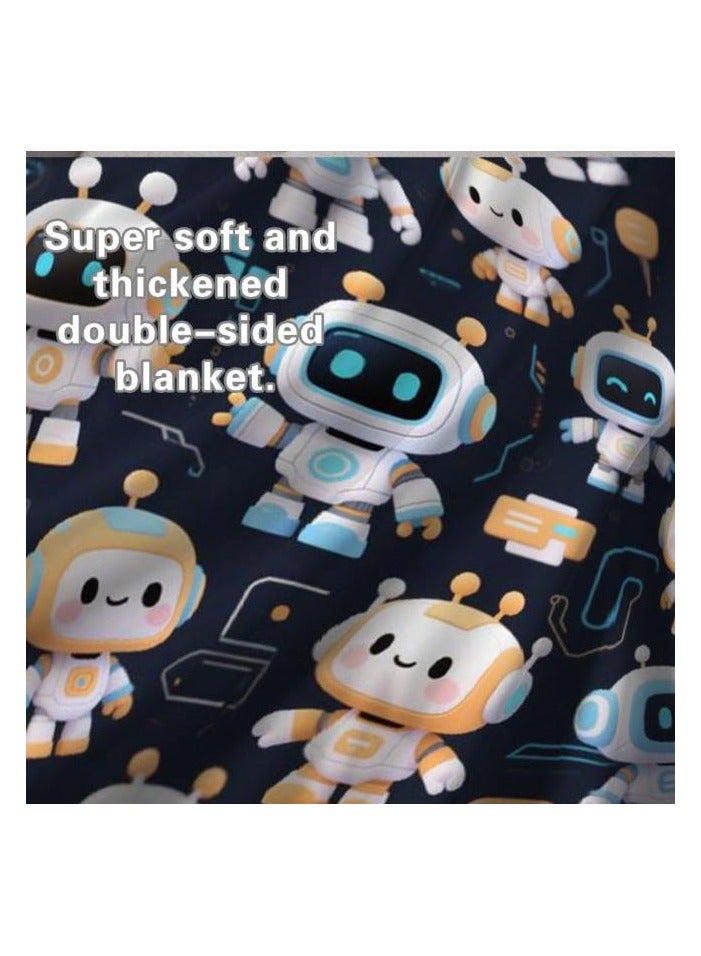 general Flannel thin blanket (warm and comfortable, suitable for sleep, gaming, dust removal and sandproof) 150cm*200cm - 337 - Image 5