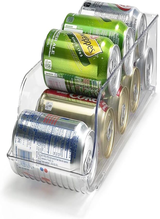 Polder Acrylic Fridge/Freezer/Pantry Bins (Can Storage Bin)