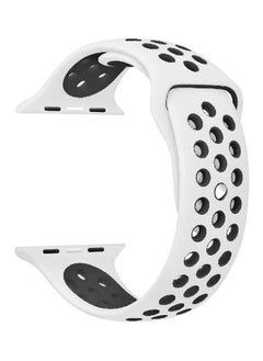 Sport Strap Compatible with Apple Watch Straps 38mm 40mm 41mm Breathable Silicone Double Hole Ring Snap Buckle Replacement Band  for iWatch Strap Series 8 7 6 5 4 3 SE - pzsku/Z0FFC0EDF4776818F276FZ/45/_/1728154539/b75dd547-202a-4872-8e17-58846a0771e8