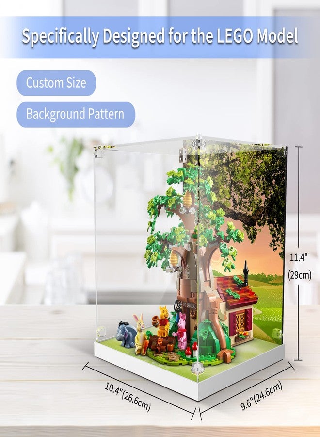 PIPART Acrylic Display Case for Lego 21326 Winnie The Pooh; ONLY Display Case, The Model NOT Included - Image 3