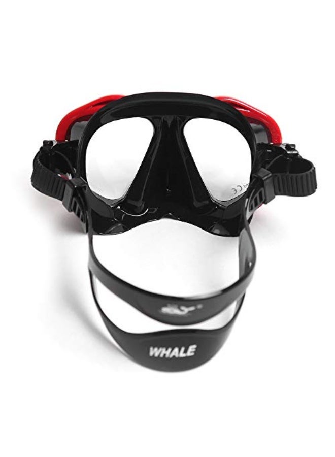 Generic Eacam Men’s Women’s Anti-fog Diving Snorkeling Goggles Two-window Scuba Diving Swim Goggles Swimming Tempered Glass Lens Flexible Silicone Skirt PC Frame Adults - Image 3