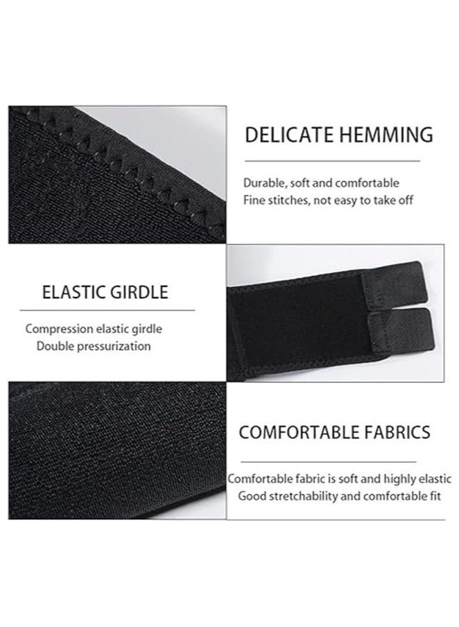 جينجبا سابورت دعامة كاحل قابلة للتعديل للرجال والنساء - دعم رياضي لوتر أخيل، والتهاب اللفافة الأخمصية، وإصابات الكاحل، دعامة كاحل رياضية بمقاس واحد يناسب الجميع. - Image 5