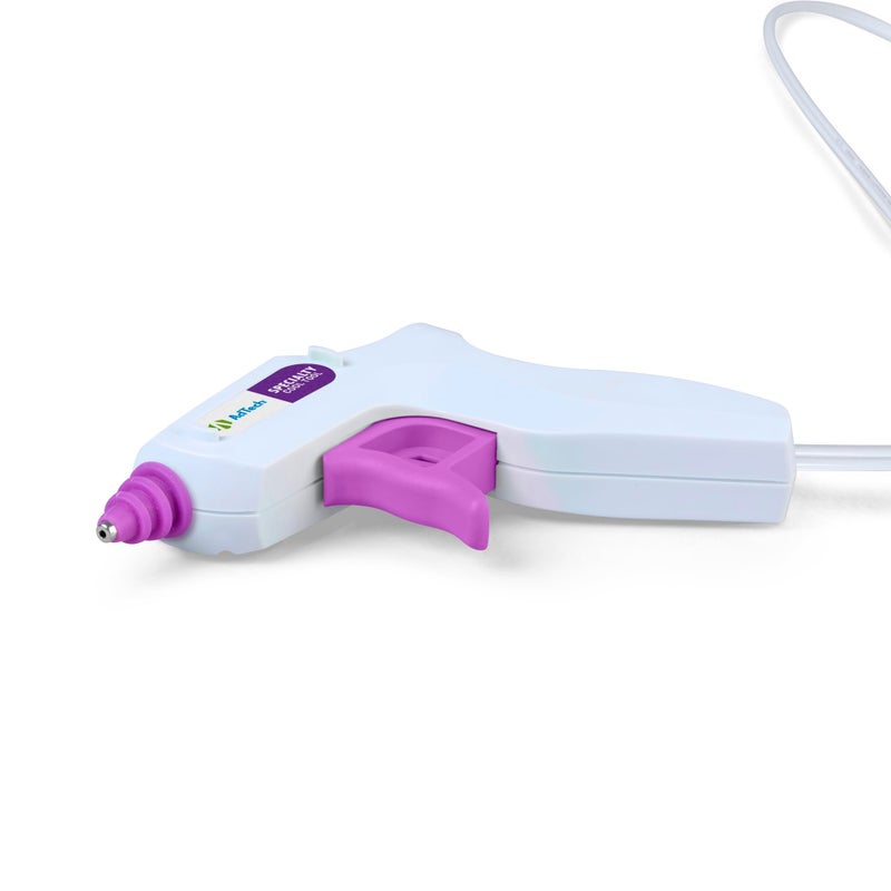AdTech Cool Tool Kit with Low-Temp Glue Gun, White - Kid-Friendly, Safe for Crafting & Projects, Lightweight & Portable for Group Events - Image 2
