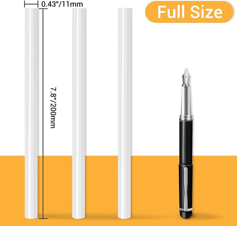 Themisto 11mm Glue Stick/Milky Glue Sticks (Very Strong and Long) for Hot melt Glue Gun (40) - Image 2