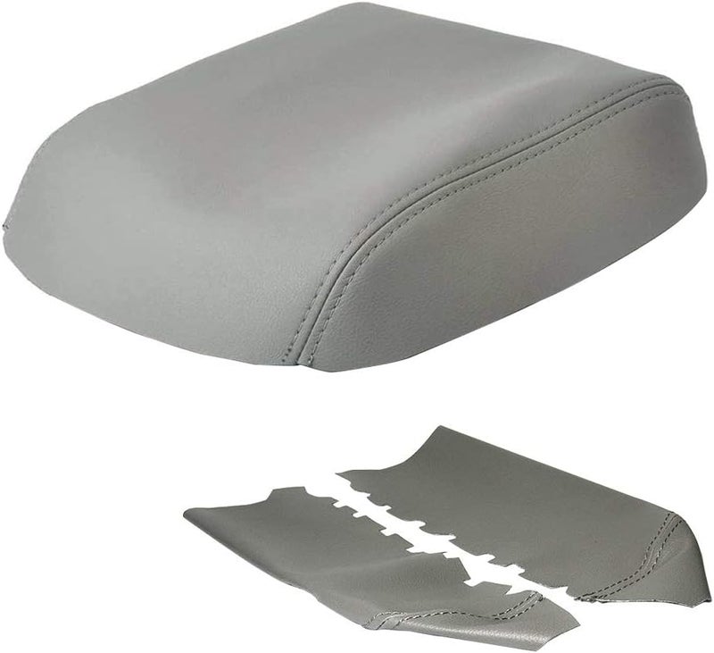A ABIGAIL Center Console Armrest Cover Replacement for Honda Pilot (2009-2015) - Gray - Image 1