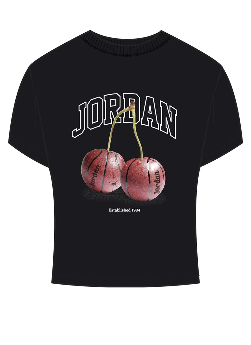 Jordan W J Brk Ss Tmid Gfx Tee Bb