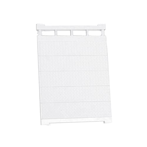 CALANDIS® Expandable Shelf Closet Organizer Storage Adjustable Rack Rod White 50-80cm, Plastic - Image 4