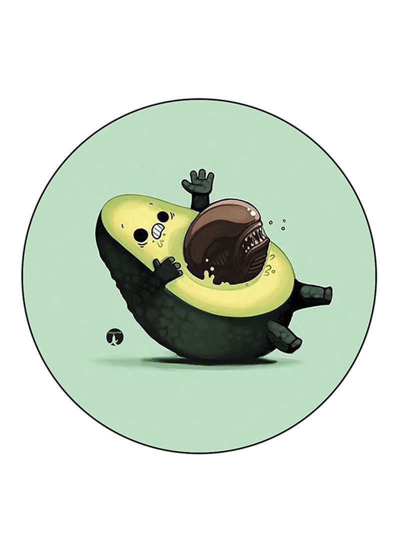 RKN An Avocado Printed Pin Multicolour - Image 2