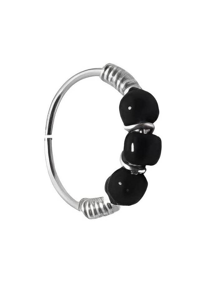 hoop piercing made for sterling silver 925 and beads, get your own now 