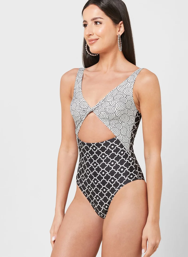 ELLA Cutout Detail Swimsuit