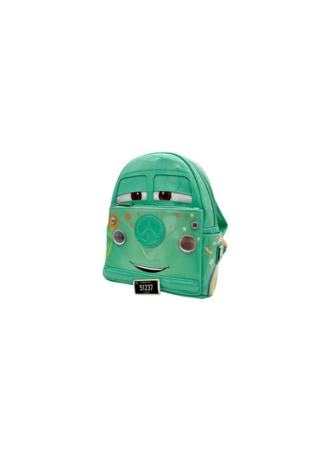 Loungefly x Funko POP! Disney Pixar Cars Fillmore Cosplay Mini Backpack (22.86 x 11.43 x 26.67 cm, Mint Green) - Image 2
