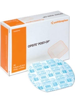 Smith & Nephew Corp Smith & Nephew Opsite Post-Op Transparent Waterproof Dressing with Highly Absorbent Pad 3-3/4" x 3-3/8", Low Adherence, Latex-Free (Box of 20 Each) 