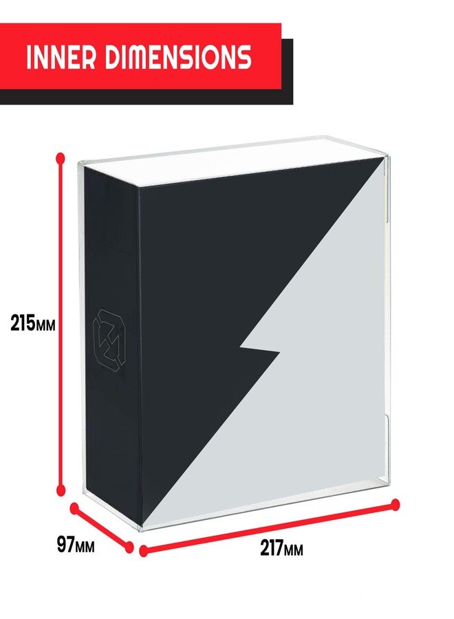 EVORETRO Display Case Compatible for Pokemon ETB Center 25th Celebrations Elite Trainer Box (Online Exclusive) - PET Protector 0.45MM -Clear Box Protector (Pack of 1) - Image 5