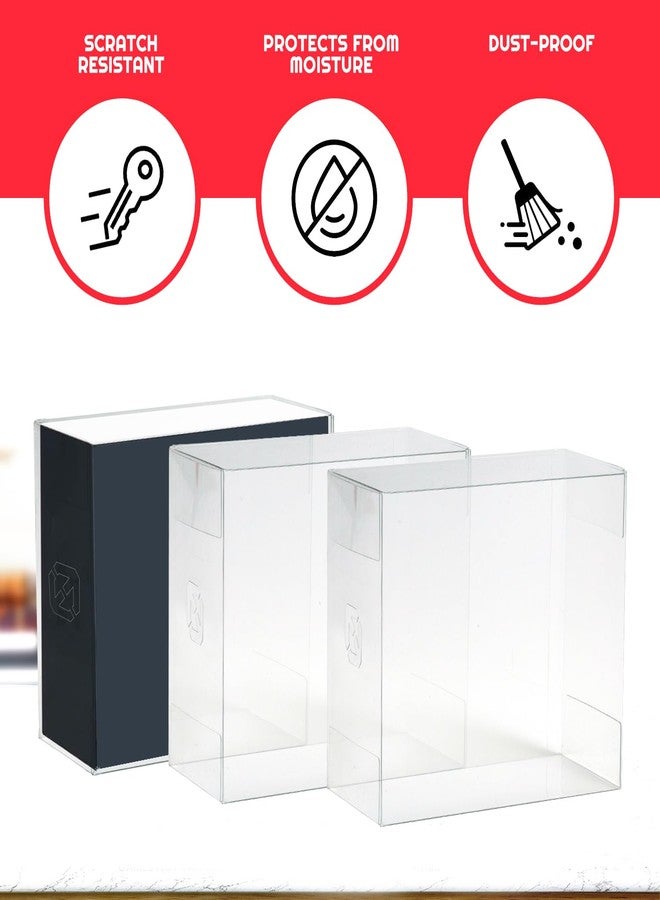 EVORETRO Display Case Compatible for Pokemon ETB Center 25th Celebrations Elite Trainer Box (Online Exclusive) - PET Protector 0.45MM -Clear Box Protector (Pack of 1) - Image 4