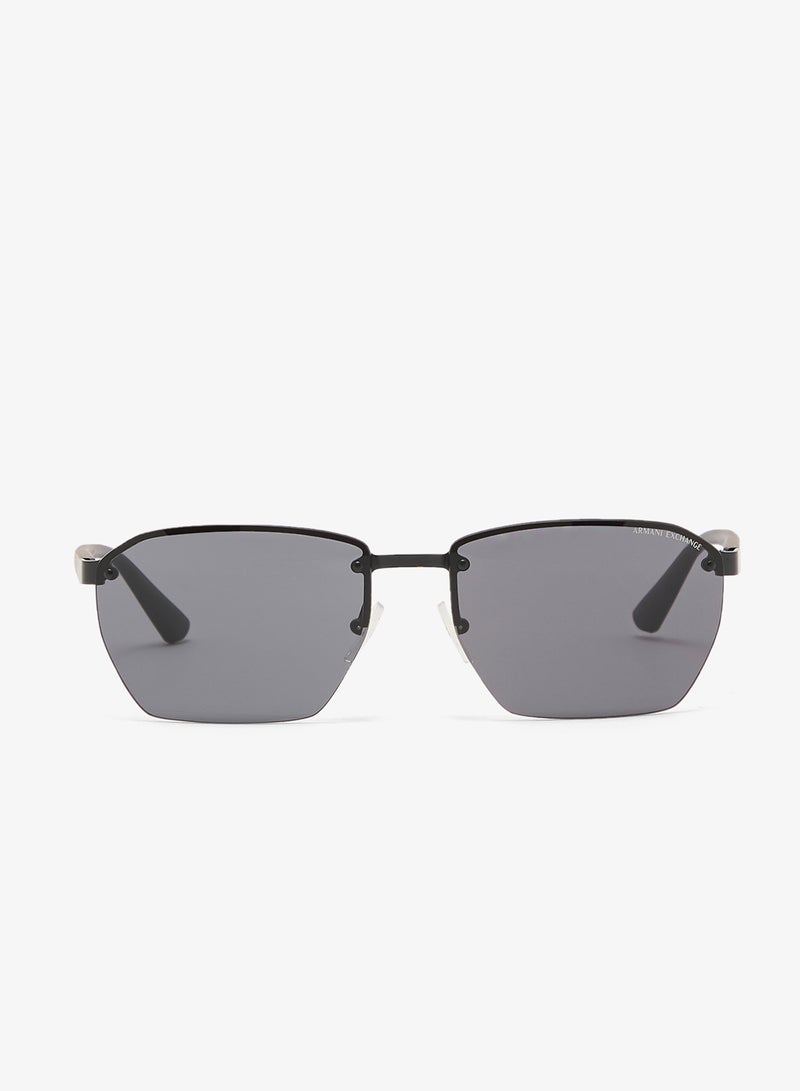 Armani Exchange Square Sunglasses - Image 4