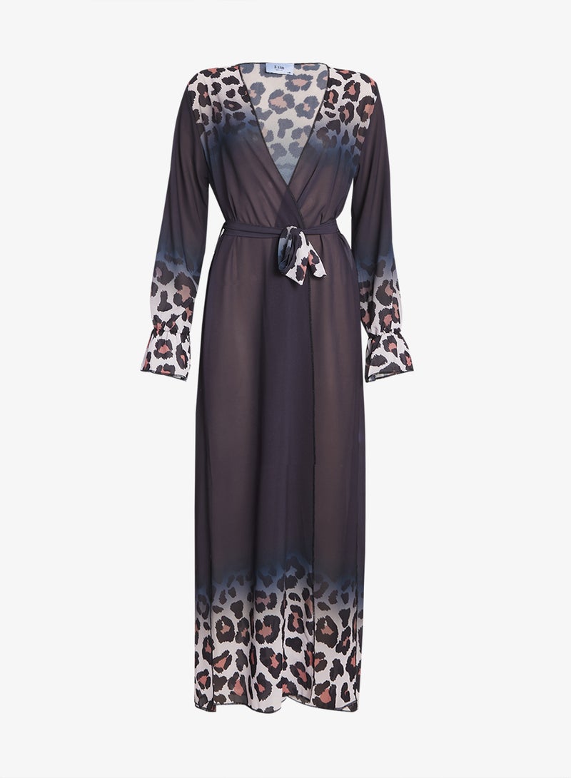 ايلا كفر أب شاطئ شفاف بطبعة حيوانات أومبريه - Image 1