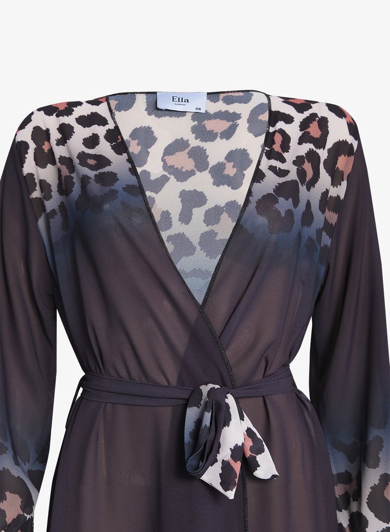 ايلا كفر أب شاطئ شفاف بطبعة حيوانات أومبريه - Image 4