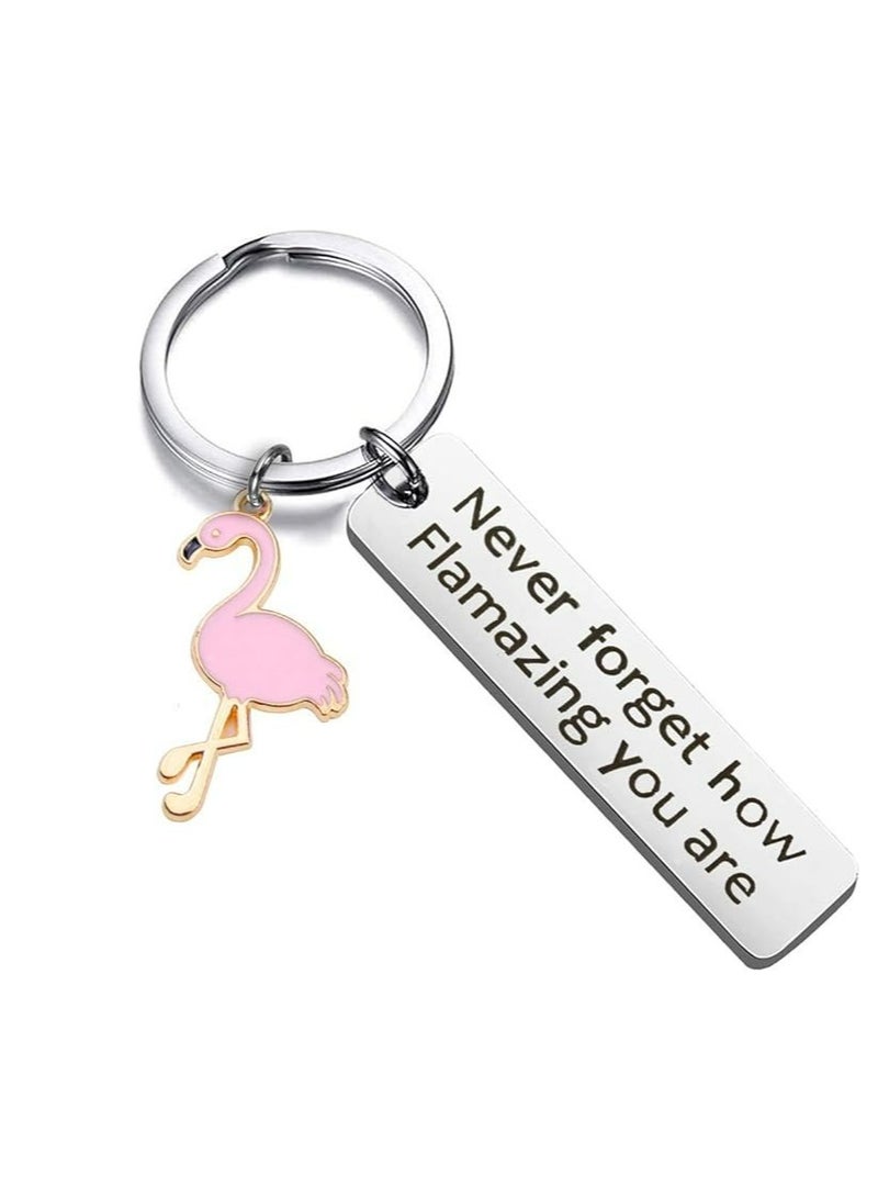 أوزيغالور هدية محفزة: سلسلة المفاتيح بشكل الطيور الزرقاء "لا تنسى أبدًا كيف أنك رائعًا" سلسلة المفاتيح لعشاق الطيور الزرقاء، هدية مجوهرات للعائلة والأصدقاء الأحباء ومحبي الحيوانات. - Image 1