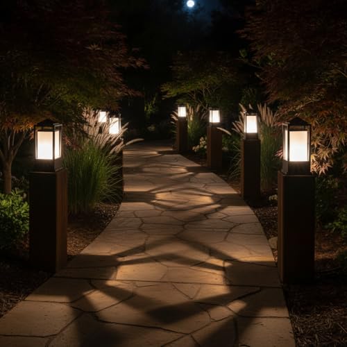 Lyse Decor Gate Lights for Outdoor Waterproof, Gate Lamps for Main Gate/Boundary, Outdoor Wall Lights, Main Gate Lights Pillar Waterproof (GL35, Pack of 2) - Image 4
