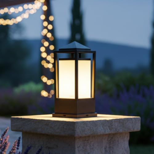 Lyse Decor Gate Lights for Outdoor Waterproof, Gate Lamps for Main Gate/Boundary, Outdoor Wall Lights, Main Gate Lights Pillar Waterproof (GL35, Pack of 2) - Image 2