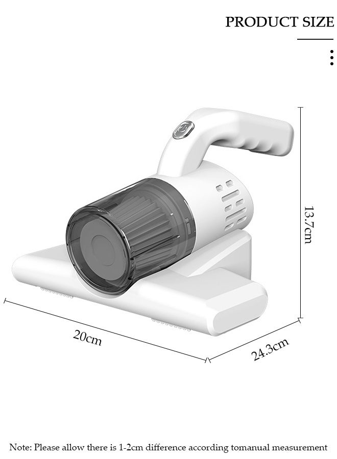 DUNISO مكنسة كهربائية للمراتب، محمولة بالأشعة فوق البنفسجية، أداة إزالة العث، أداة إزالة العث اللاسلكية، آلة تنظيف للوسائد، ملاءات المراتب، الأرائك، الألعاب القطيفة، وأسطح القماش الأخرى - Image 3