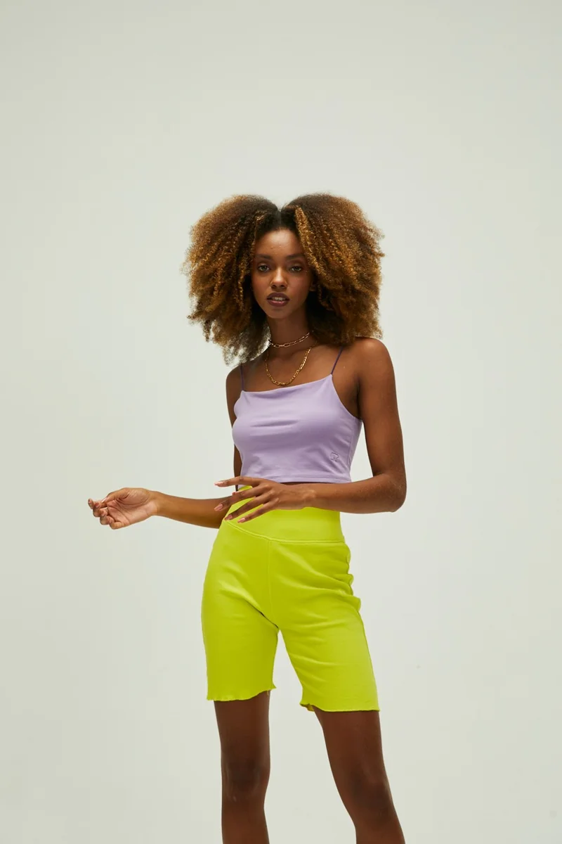 Bad Bear Women's Lavender Athlete Vinyasa Tank Top