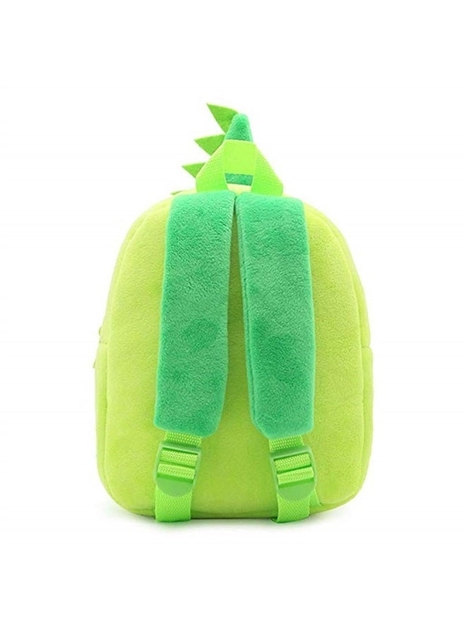 3D Cute Cartoon Little Plush Baby Backpack Baby Toy Bag(Crocodile)  - Image 3