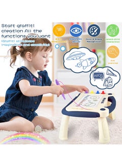 MileMelo Children's Magnetic Board, Colorful Magnetic Drawing Tablet, Erasable Magnetic Pad with Sturdy Legs Montessori Toys 3 Years, Educational Toys for Kids Birthday Gifts Multicolour  - Image 5