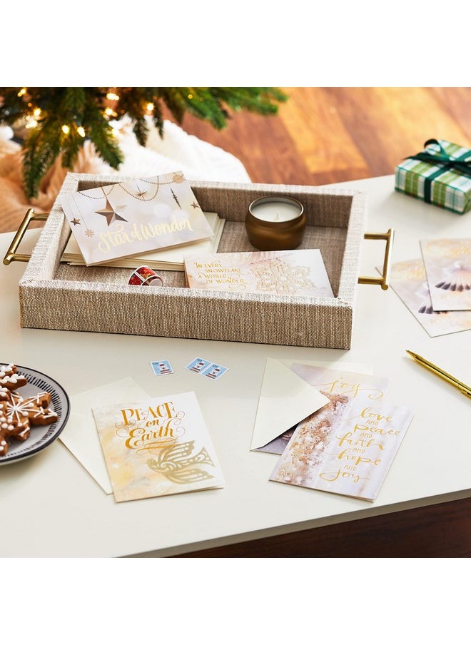 Hallmark Hallmark Boxed Religious Christmas Cards Assortment, Christmas Blessings (6 Designs, 24 Cards with Envelopes)  - Image 1