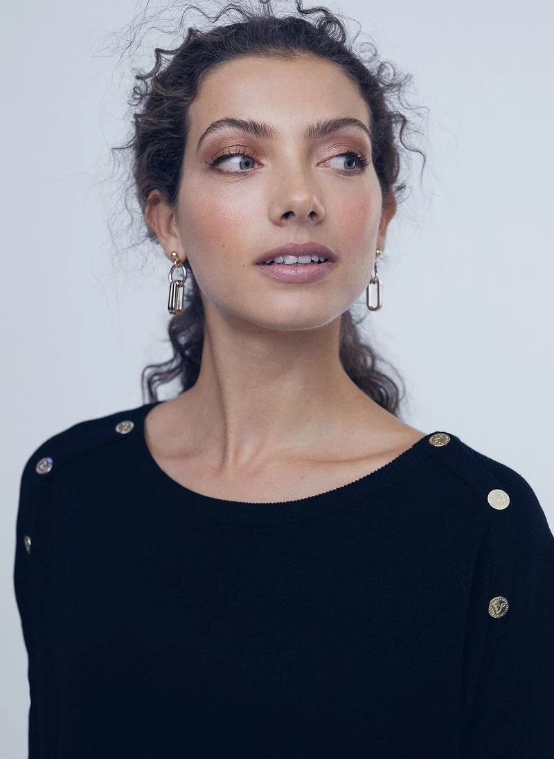 Lola Casademunt Long buttoned sweater
