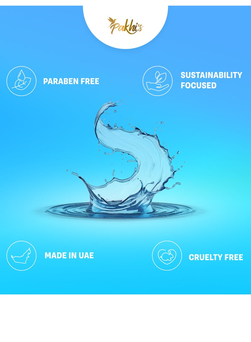 Pakhi's Pakhi’s Fresh Ocean Liquid Hand Soap – Moisturizing Foaming Hand Wash for bathroom and kitchen with Pump - Luxurious Nourishment for Your Skin (500ml) - Image 3