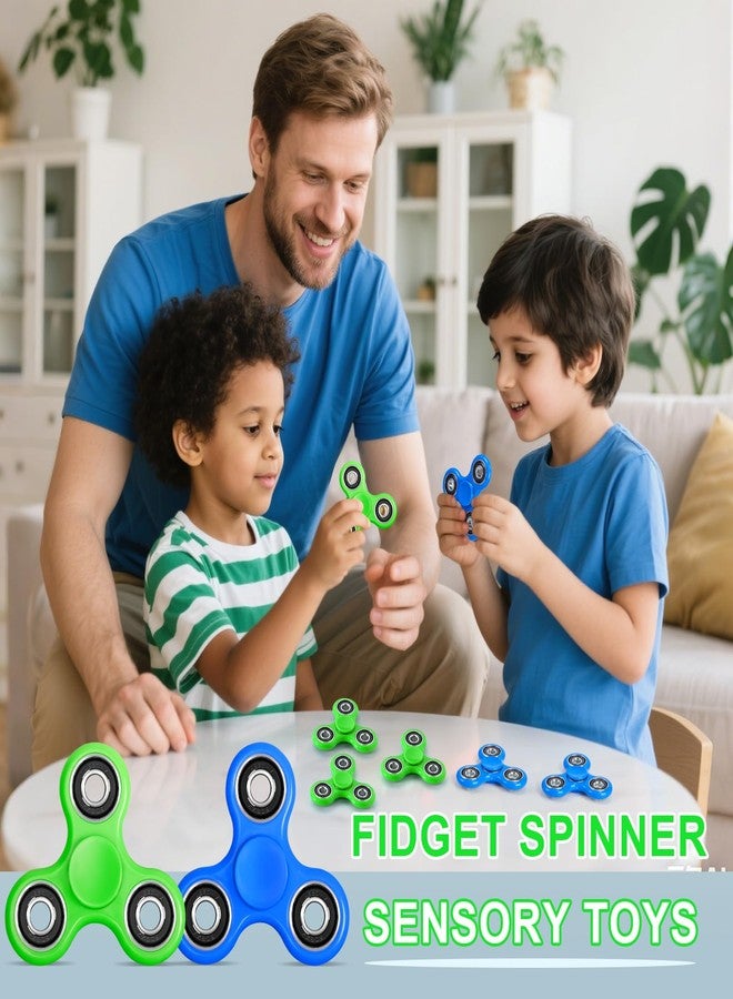 WELLVO Fidget Spinner 2Pcs for Kids Adults, Sensory Fidgets Toys for Anxiety Stress Relief, Mini Cool Fidget Toy Spinners for Classroom Prizes Birthday Gifts Boys Girls - Image 5