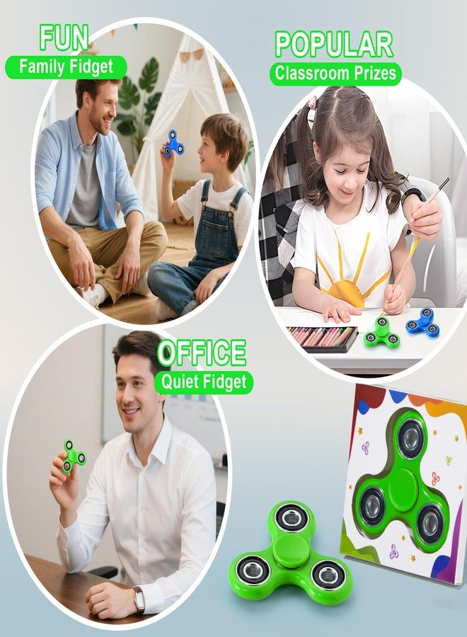 WELLVO Fidget Spinner 2Pcs for Kids Adults, Sensory Fidgets Toys for Anxiety Stress Relief, Mini Cool Fidget Toy Spinners for Classroom Prizes Birthday Gifts Boys Girls - Image 4
