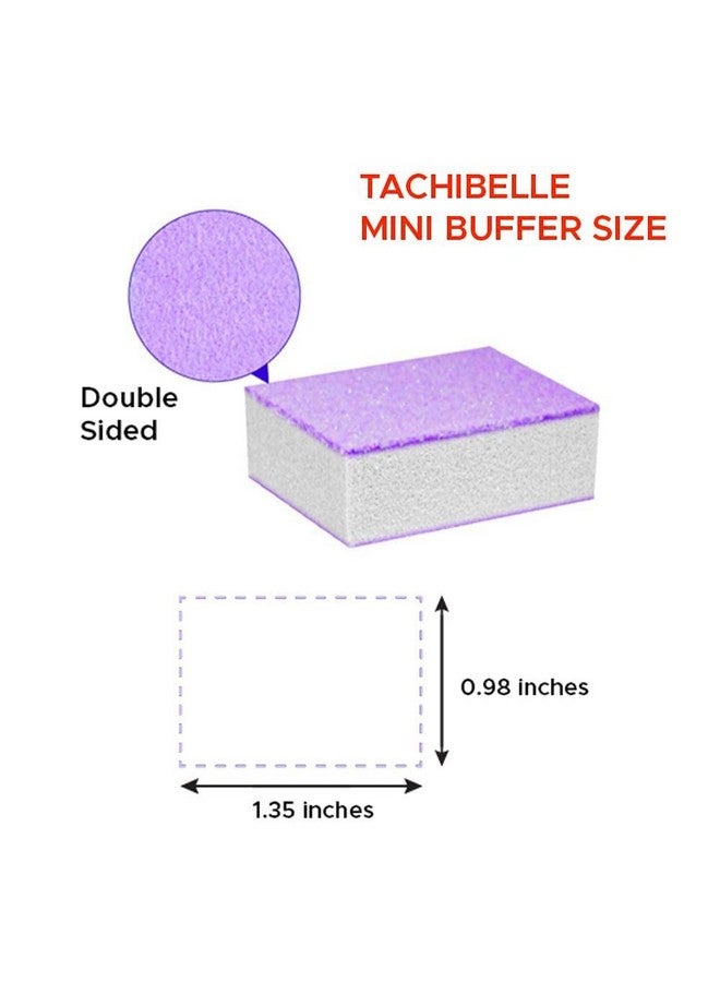 Tachibelle Tachibelle 150 pcs Premium Made in Korea Purple Mini Buffer Blocks Double-Sided for Natural Nails, Manicure & Pedicures, Designed Soft for Natural Nail to Prevent Over Buffing  - Image 5