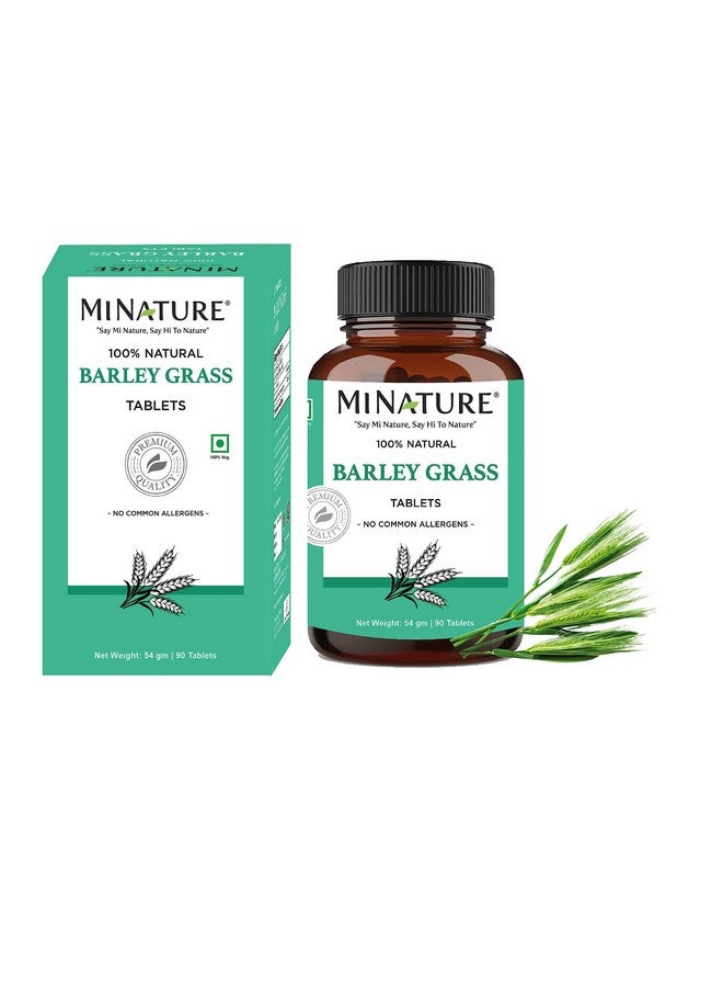 minature أقراص عشب الشعير من مي ناتشر (Hordeum Vulgare) | 90 قرص إمداد لمدة 45 يومًا - Image 1