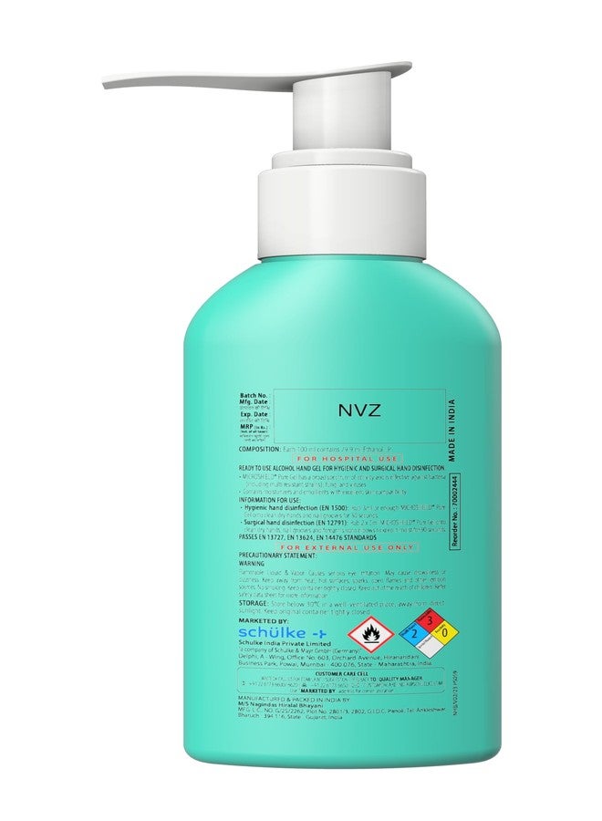 Microshield Pure Gel | Ethanol-based hand gel 100ml (Pack Of 3) - Image 3