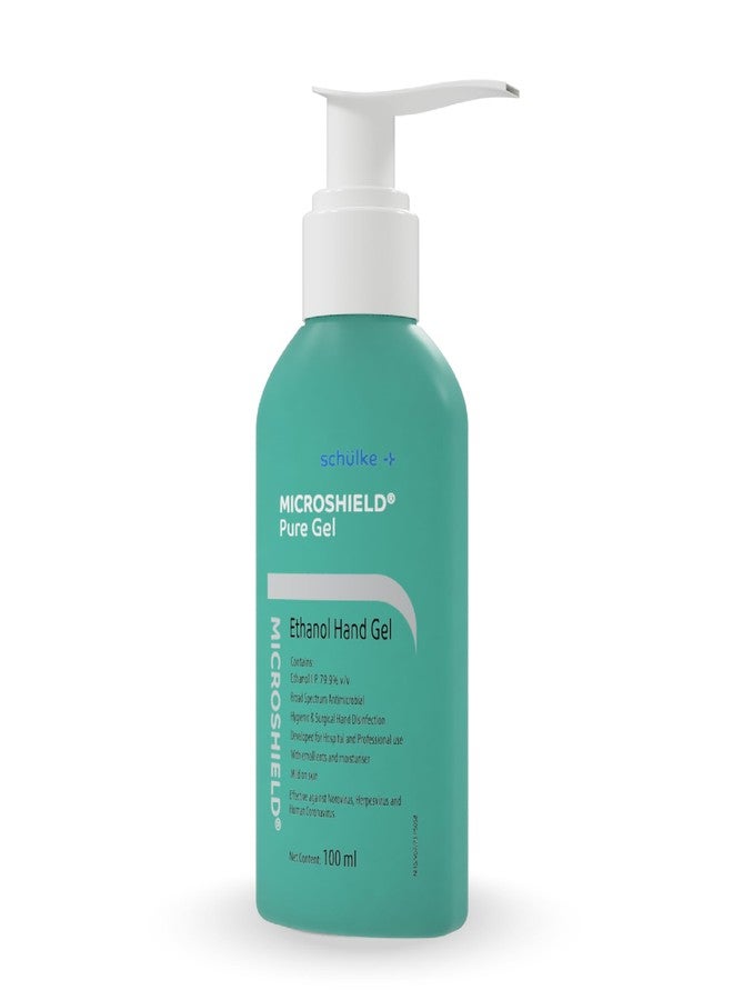 Microshield Pure Gel | Ethanol-based hand gel 100ml (Pack Of 3) - Image 2