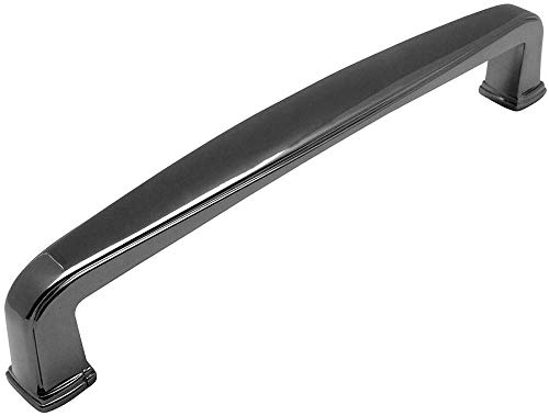Cosmas 10 Pack 4392-128BN Black Nickel Modern Cabinet Hardware Handle Pull - 5" Inch (128mm) Hole Centers - Image 1