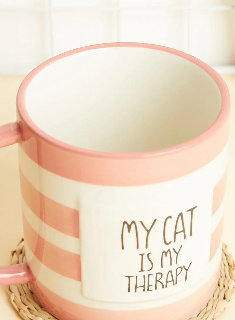 Sass & Belle Cat Therapy Mug