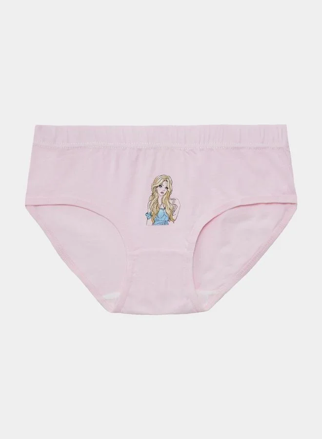 Styli Styli Pack of 5 - Printed Elastic Waist Brief