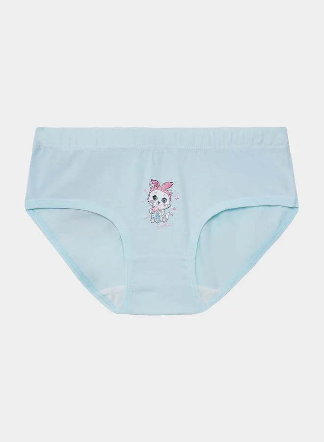 Styli Styli Pack of 5 - Printed Elastic Waist Brief