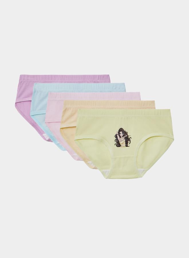 Styli Pack of 5 - Printed Elastic Waist Brief - Image 1