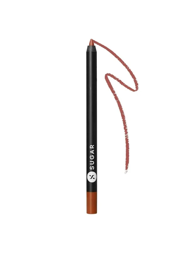 SUGAR Cosmetics Lipping On The Edge Matte Lip Liner Lasts Upto 10Hrs Waterproof 1.2Gm 02 Wooed By Nude Peach Nude