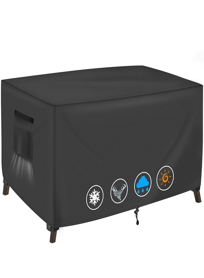 TOHONFOO Patio Coffee Table Cover - Waterproof Outdoor Table Covers - Outdoor Patio Furniture Covers - 48" L x 28" W x 16" H - Image 1