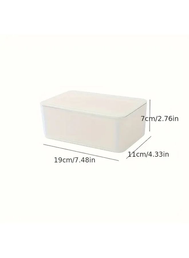 2pcs Sealed Plastic Wet Wipe Storage Box with Lid for Living Room Tabletop - Image 4