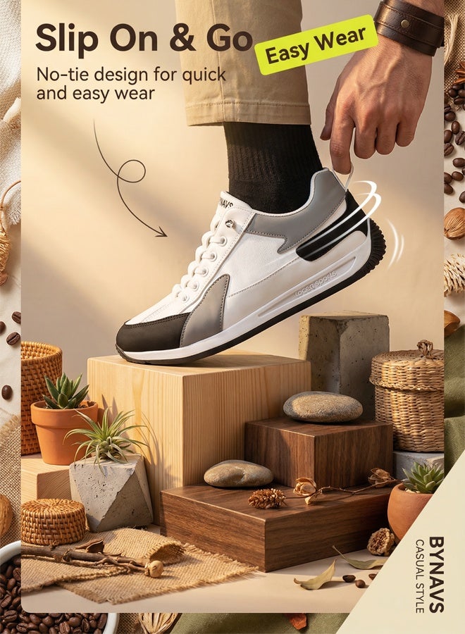 Men's American Style Lightweight Thick Sole Casual Shoes - Image 5