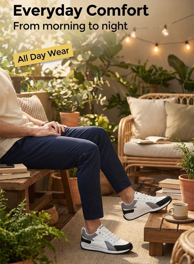 Men's American Style Lightweight Thick Sole Casual Shoes - Image 2