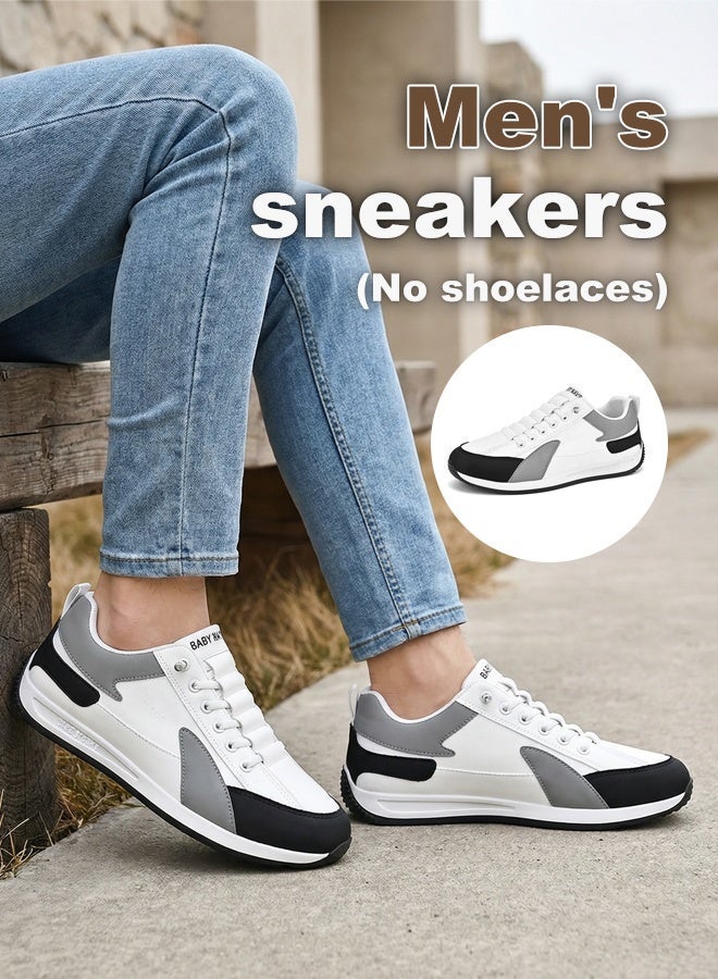 Men's American Style Lightweight Thick Sole Casual Shoes - Image 1