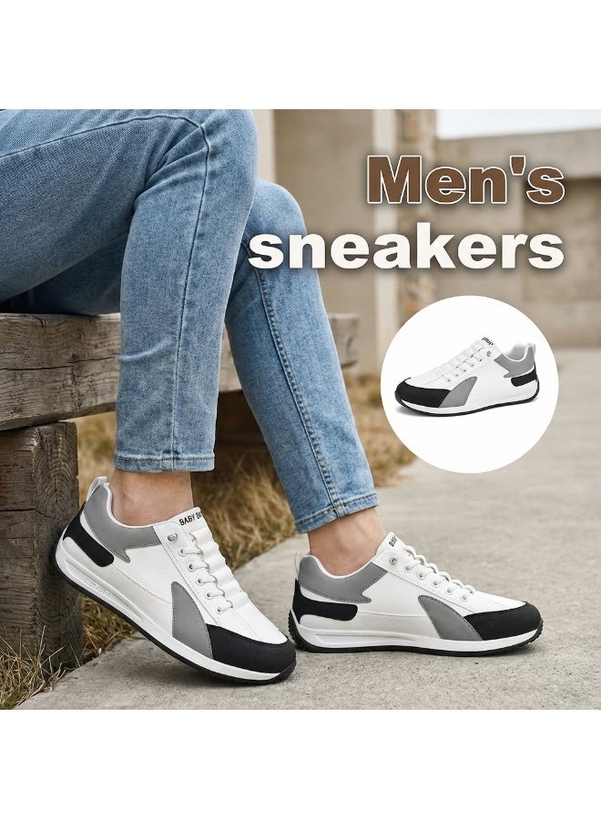 Men's American Style Lightweight Thick Sole Casual Shoes - Image 1